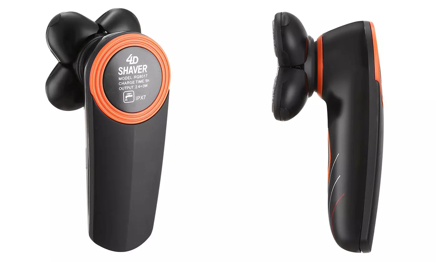 iMounTEK Men's 4D Rechargeable Wet & Dry Electric Rotary Shaver - Second Medium
