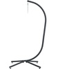 Image 5: Outdoor Hanging Egg Chair with Cushion