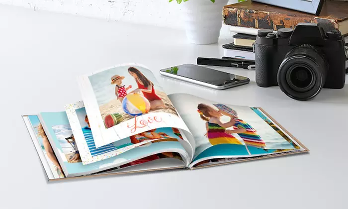 A4 or A5 Personalised Hardback Photobook with Up to 100 Pages from Photo Gifts (Up to 86% Off) - Primary Image