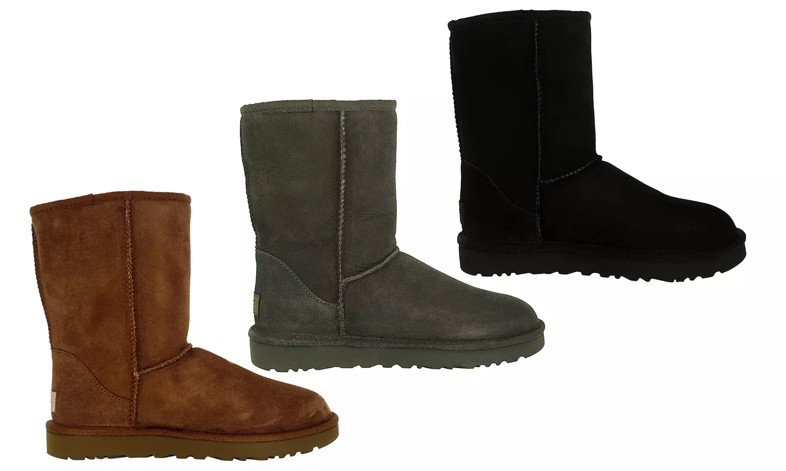 Ugg Women's Classic Ankle-High Suede Boots - Primary Image