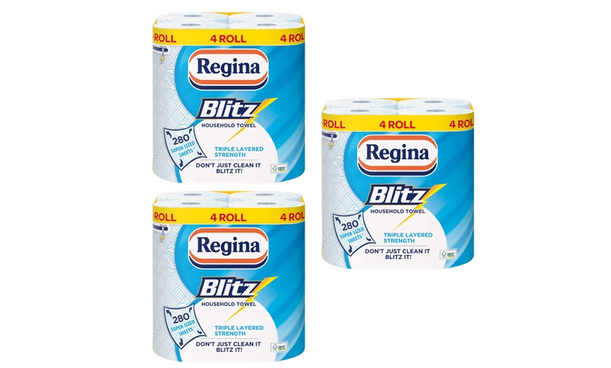 Image 6: Up to 24 Rolls of Regina Extra-Large Blitz Kitchen Towels