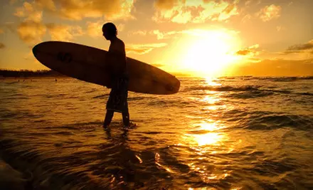 One or Three Beginner-Surfing Lessons or One Lesson with a Pro Surfer at Triple X Surf and Skim (Up to 56% Off) - Primary Image