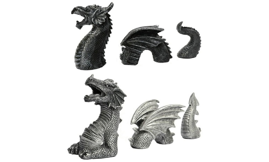 Image 7: Dragon Gothic Garden Decor Statue