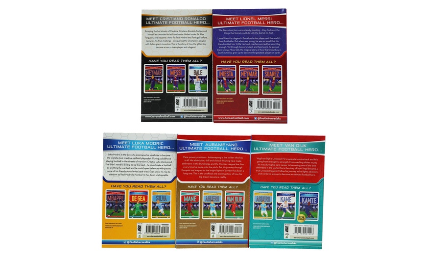 Image 3: Ultimate Football Heroes Superstars Five-Book Set