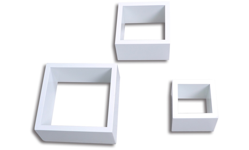 Image 12: Cuboid Shelves Set