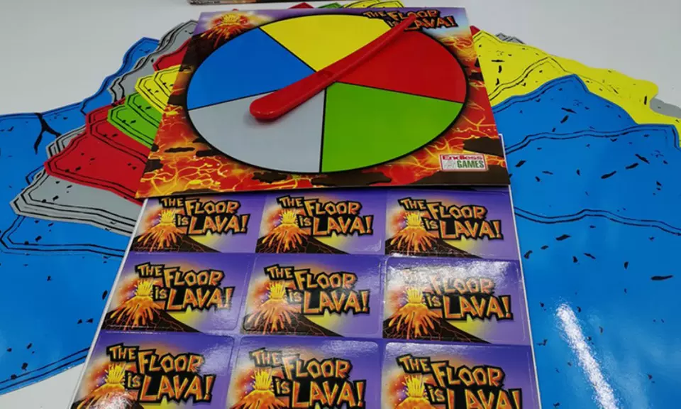 The Floor is Lava Board Game