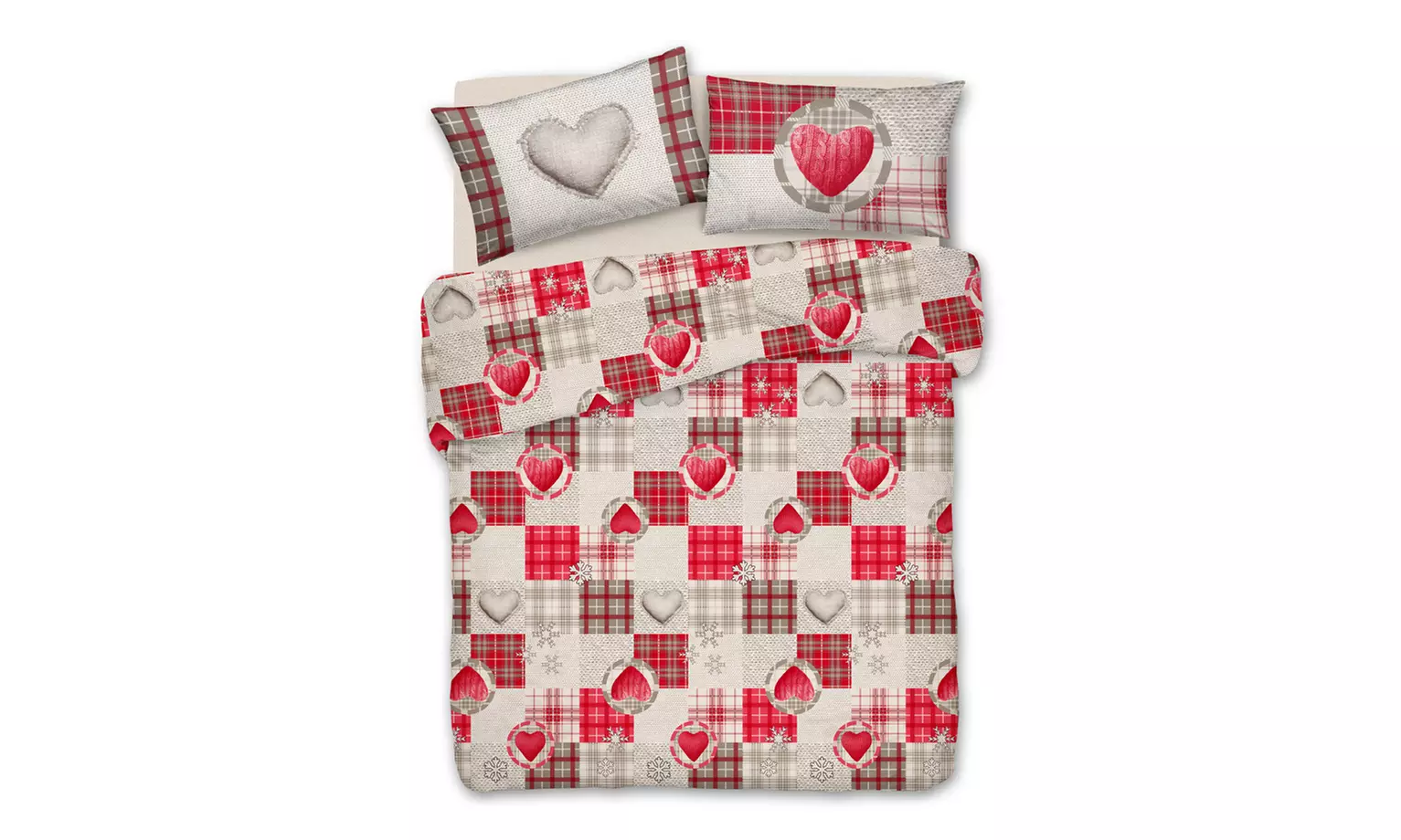 Copripiumino in fantasie invernali e tirolesi