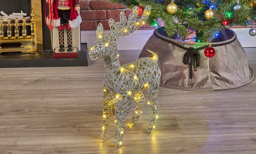 Image 23: LED Standing Christmas Reindeer