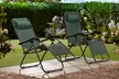 One or Two Garden Gear Zero Gravity Reclining Garden Chairs - Image 4