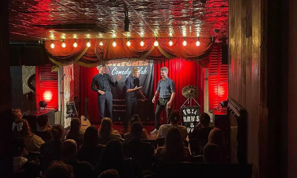 Temple bar Comedy Show for Up to Four at In Stitches Comed​y