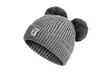 1 ou 2 bonnets double pompon pour enfants - Second Medium