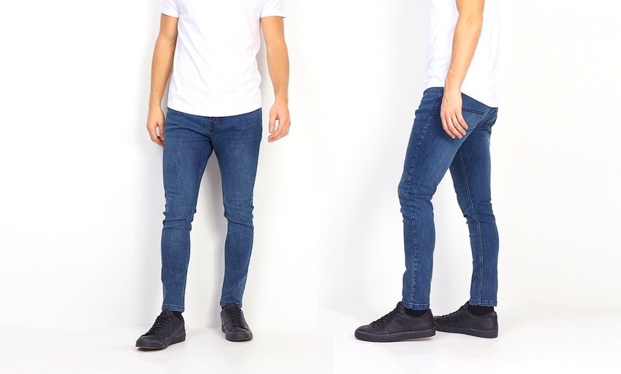 Image 5: Brave Soul Men's Skinny Jeans