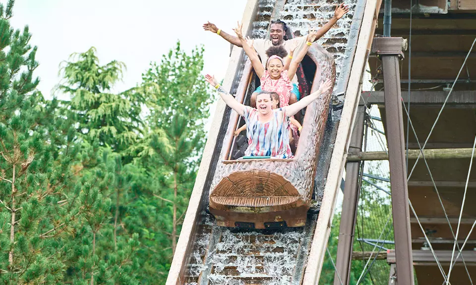 Expérience multi-parcs avec attractions et sensations aquatiques