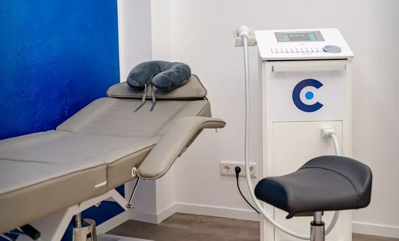 Cryo-Facial-Anwendung