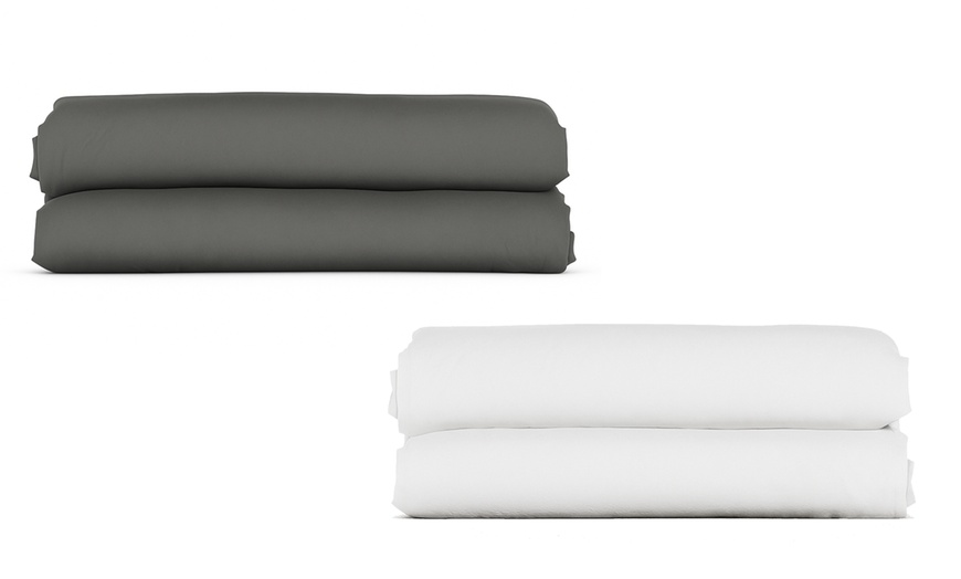 Image 12: Drap housse confort, bonnet extensible 22 à 42 cm, Sampur