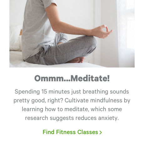 Ommmm...Meditate!