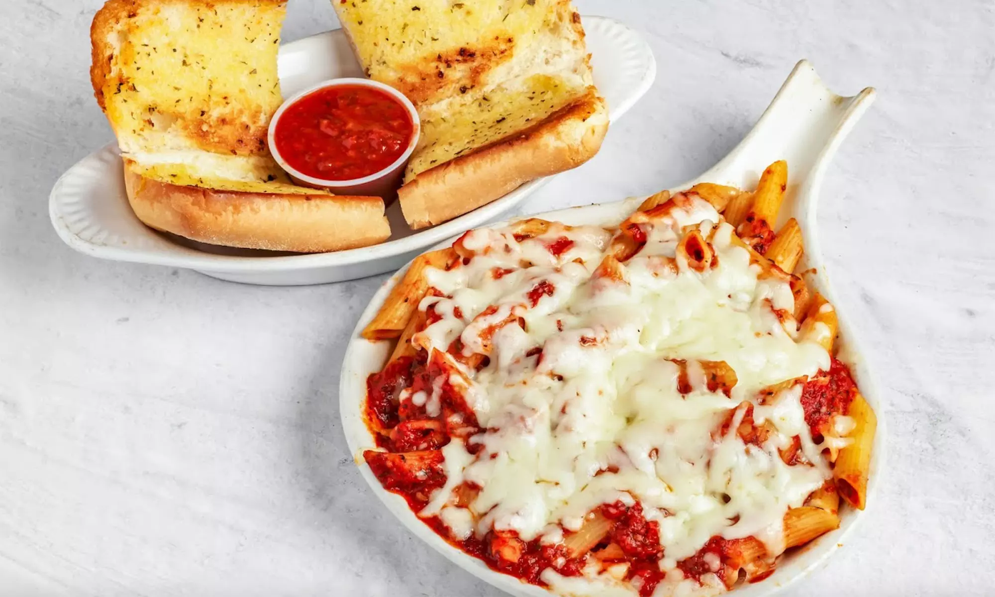 Up to $60 for Food & Drinks or 18'' Pizza, Salad, Bread Sticks & More!