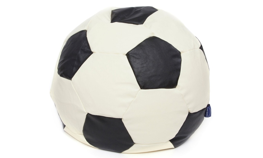 Image 3: Football Bean Bag