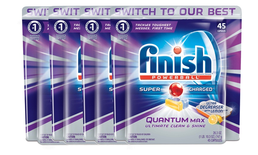 Image 3: Finish Quantum Dishwasher Tablets