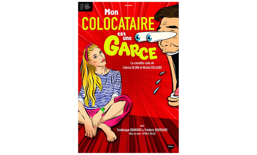 Image 1: « Mon colocataire est une g@rce » au Théâtre Molière