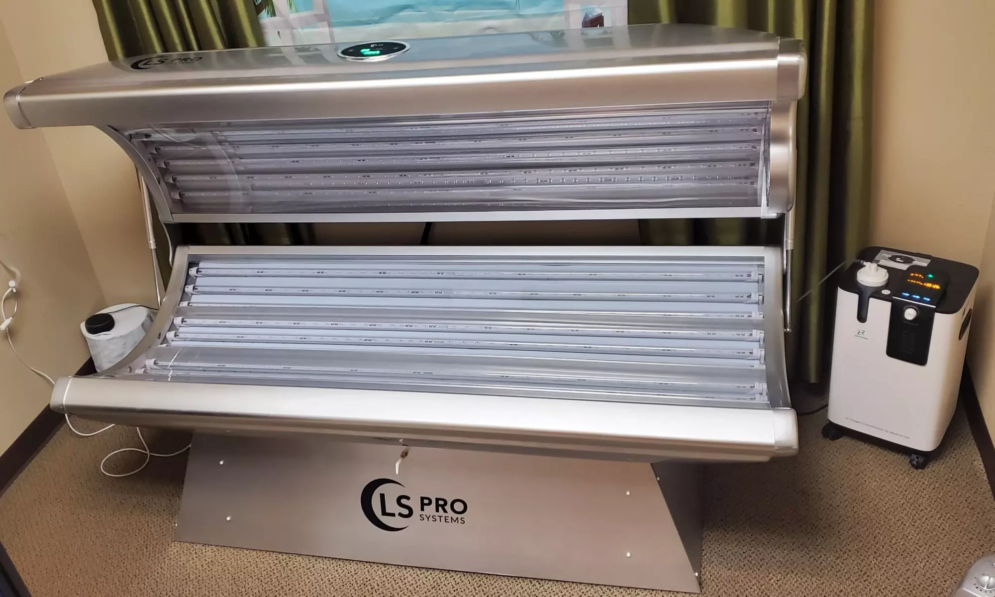Experience up to 27% off with New Leaf Hyperbarics' Red and Blue Infrared Light Therapy Power Bed Packages - Second Medium