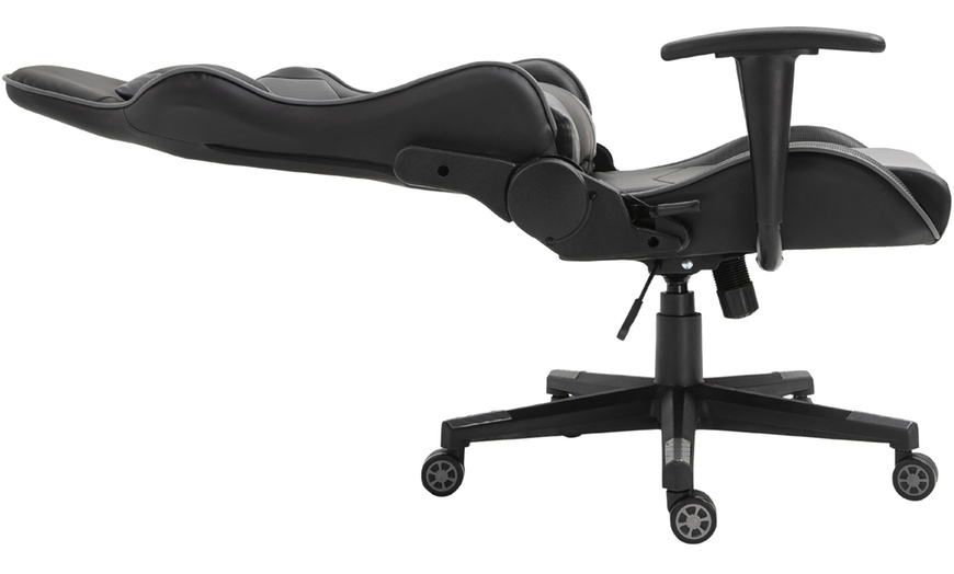 Image 10: HomCom Gaming Chair