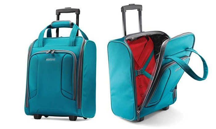 american tourister 4 kix rolling tote