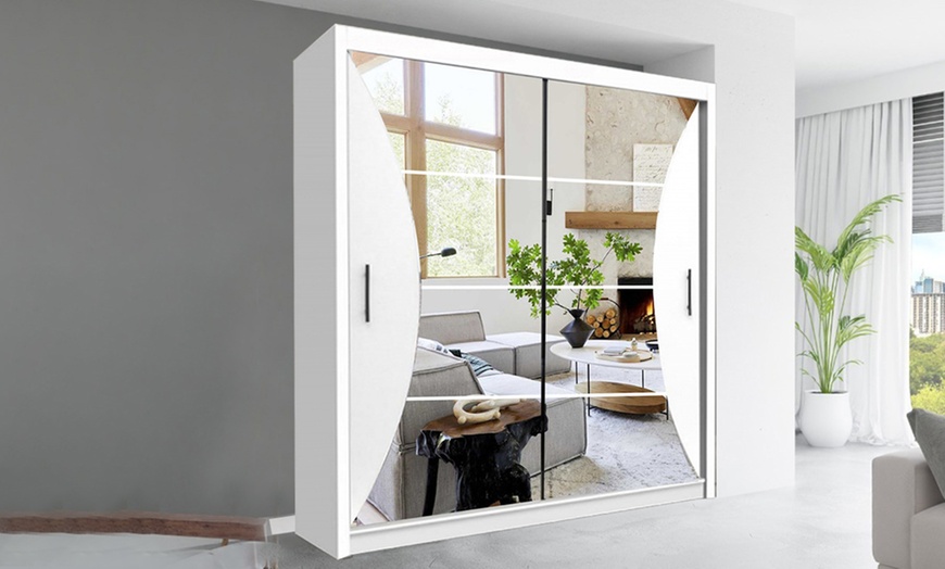 Image 5: Double Sliding Door Wardrobe Mirror