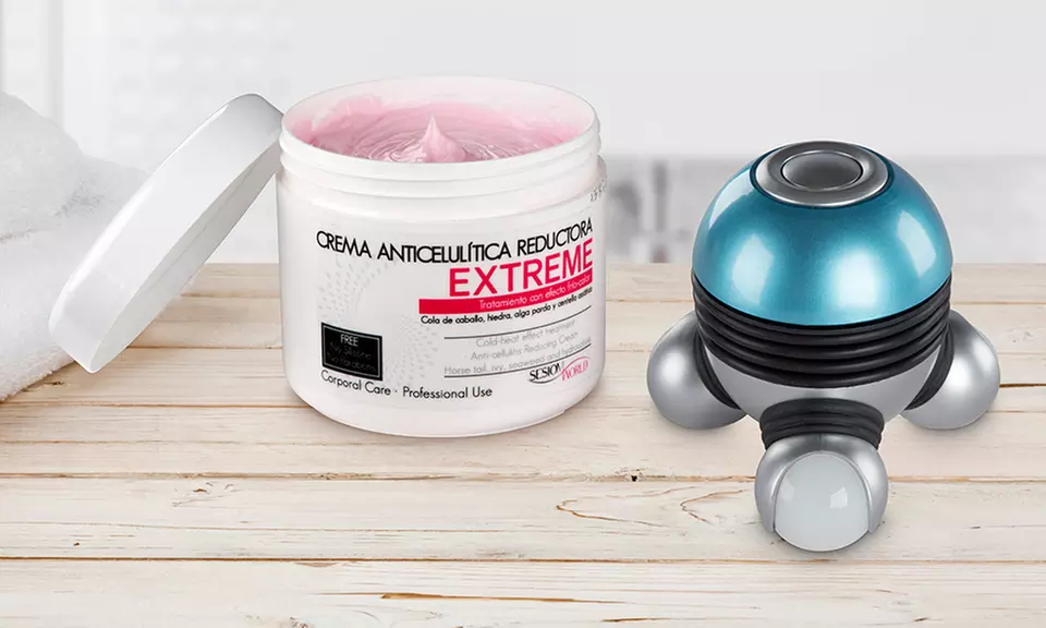 Crème à effet chaud froid et/ou mini masseur anti-cellulite - Primary Image