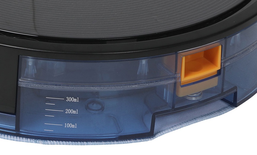 Image 8: Black Robot Vacuum Cleaner