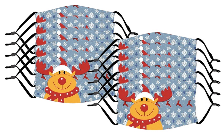 Image 13: Christmas-Themed Face Masks