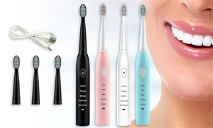 Electric Sonic Vibration Toothbrush 