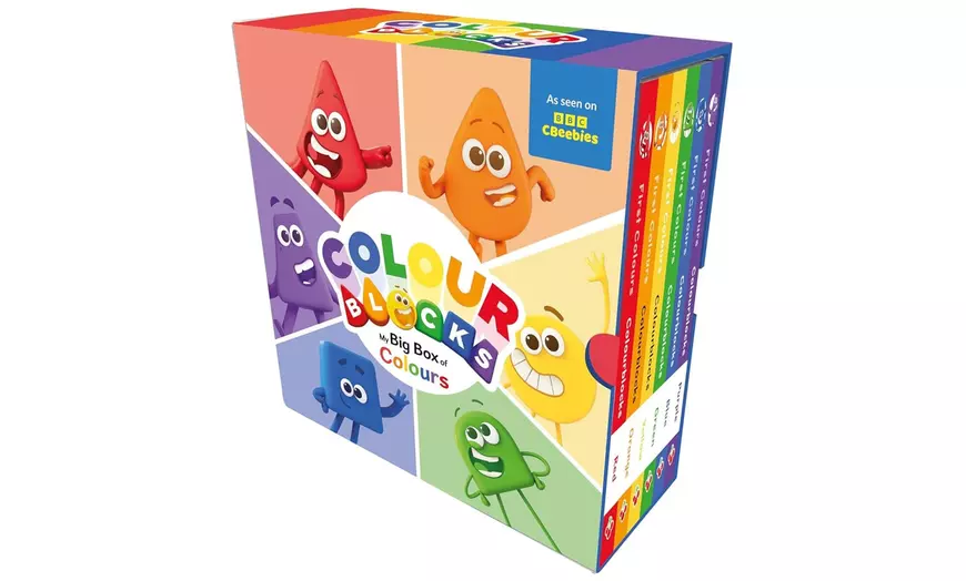 Image 1: My Big Box of Colours Board Six Books for Early Learners