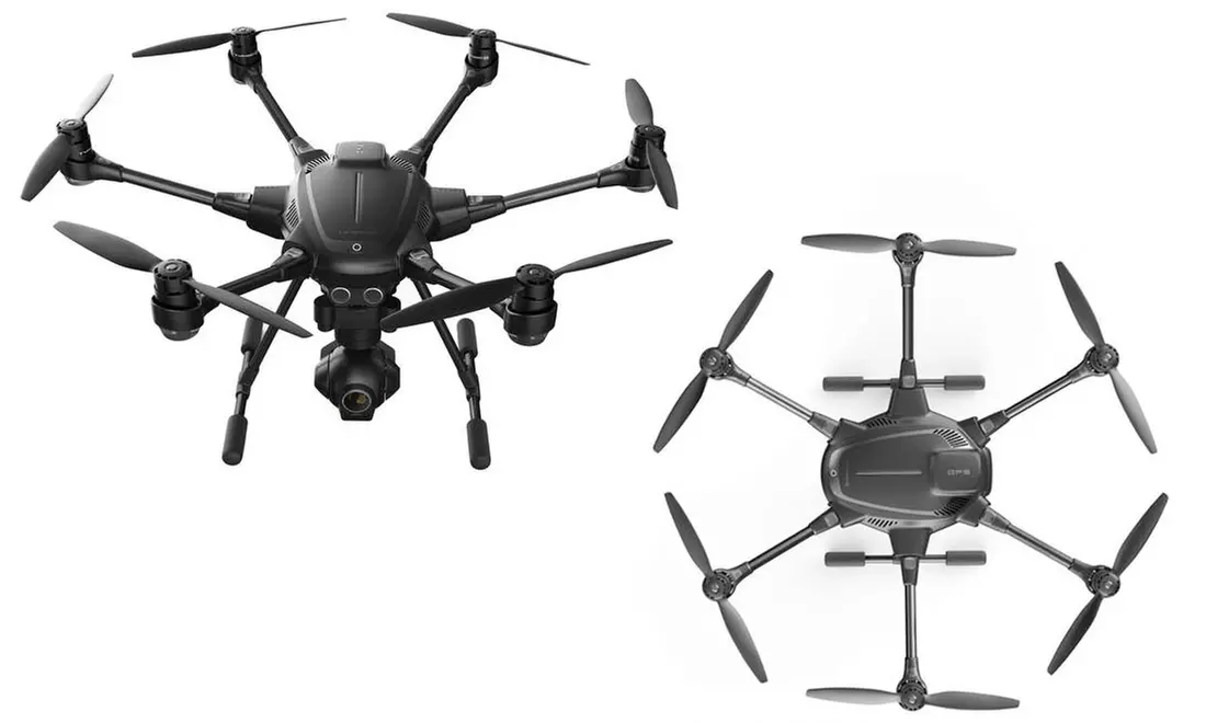 Yuneec Typhoon H YUNTYHSCUS RTF Hexacopter Drone with Gimbal-Mounted CGO3 4K Camera (Certified Refurbished) - Primary Image
