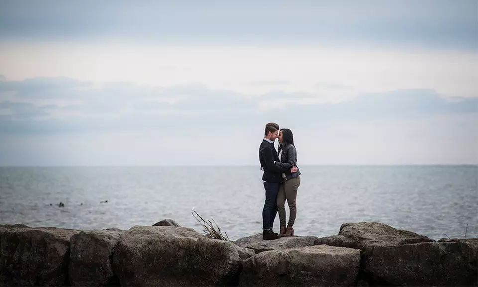 One- or Two-Hour Engagement Photo-Shoot Package from 135mm Photography + Events (Up to 60% Off) - Primary Image