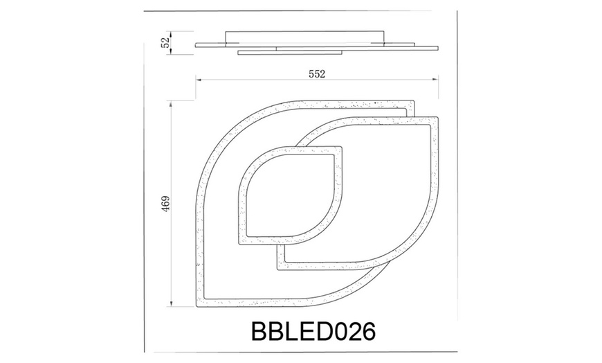 Image 47: Lampadari e plafoniere LED