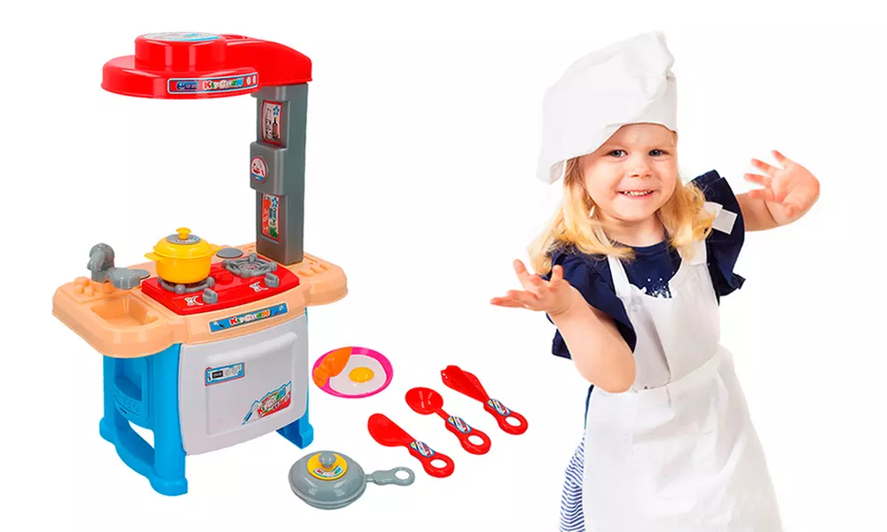 Cuisinette pour enfants color baby 24 pièces - Primary Image