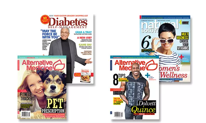 1-Year Subscription to Alternative Medicine, Natural Solutions, or Diabetes Self-Management Magazine - Primary Image