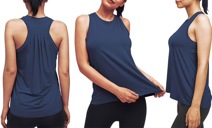 Image 4: Women's Breathable Racerback Top