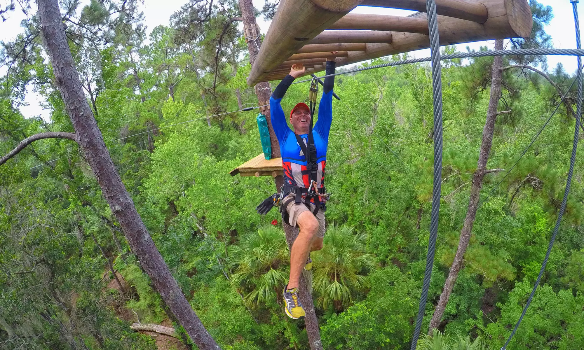 $84 for Two Adult or Junior Treetop Obstacle & Zipline Tickets at TreeUmph! ($113.90 Value) - Second Medium