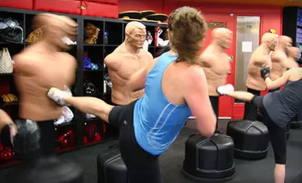 $35 for an Intro Pack of Five Cardio Kickboxing Classes at Judy's Group Fitness Inc. ($88.48 Value) - Primary Image