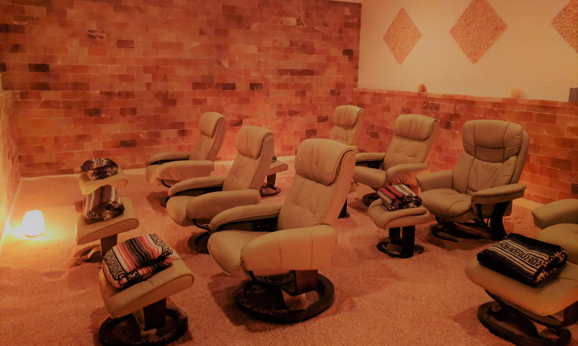 One or Three 25-Minute Dry Salt Therapy or Therapeutic Salt Bed Sessions at BREATHE Salt Rooms (Up to 57% Off) - Primary Image