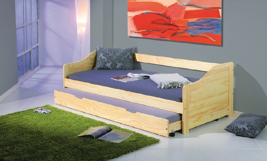 Image 5: Letto singolo con cassettone