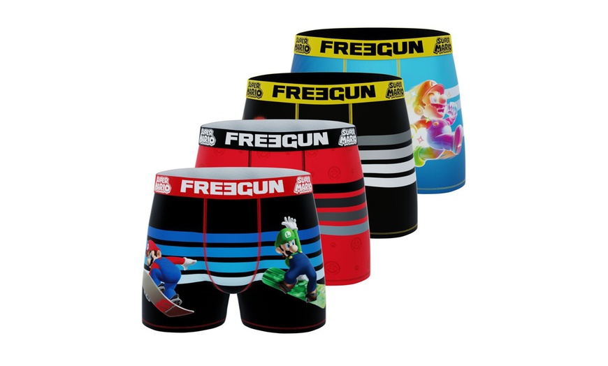 Image 7: Boxers pour enfant Freegun Dragon Ball Z, Pokemon, Mario Bros, One Piece