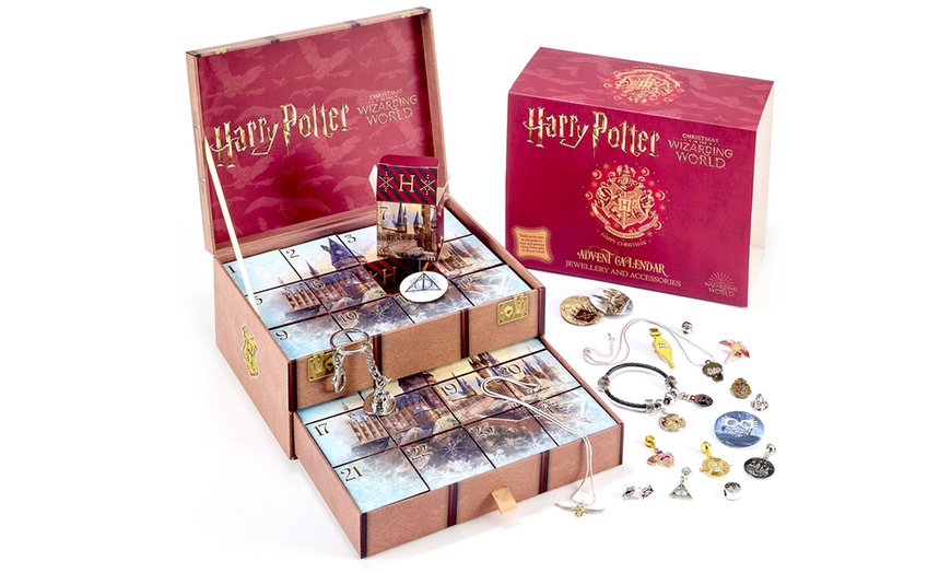 Image 1: Harry Potter Jewellery Box Keepsake Advent Calendar