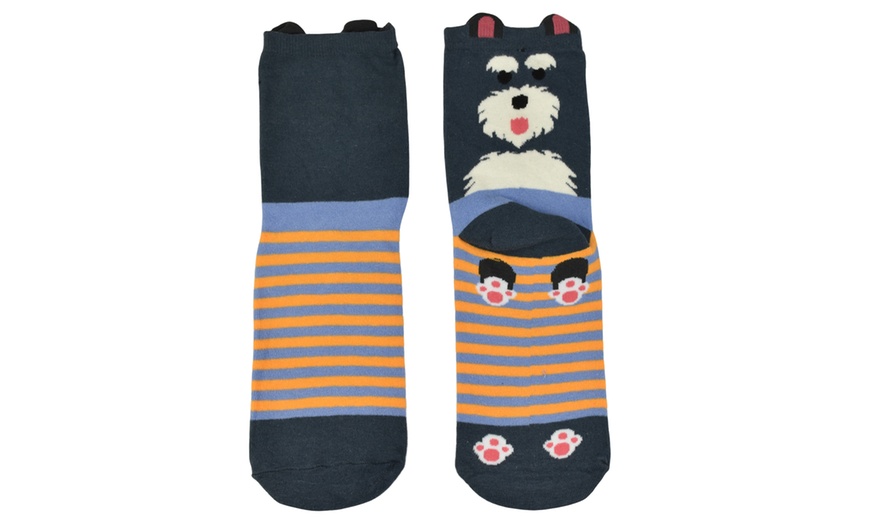 Image 5: Women's Funny Dog-Themed Socks