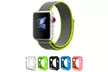 Waloo Nylon Sports Band with 5 Gel Cases Gift Set for Apple Watch Series 1, 2, and 3 - Second Medium