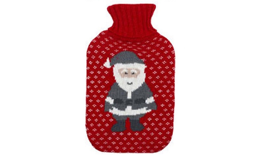 Image 2: Christmas Hot Water Bottle