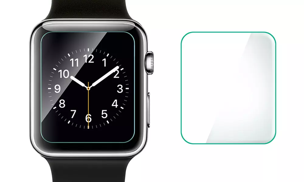 1, 2, 3 ou 4 verres trempés pour Apple Watch 38mm ou 42mm - Second Medium