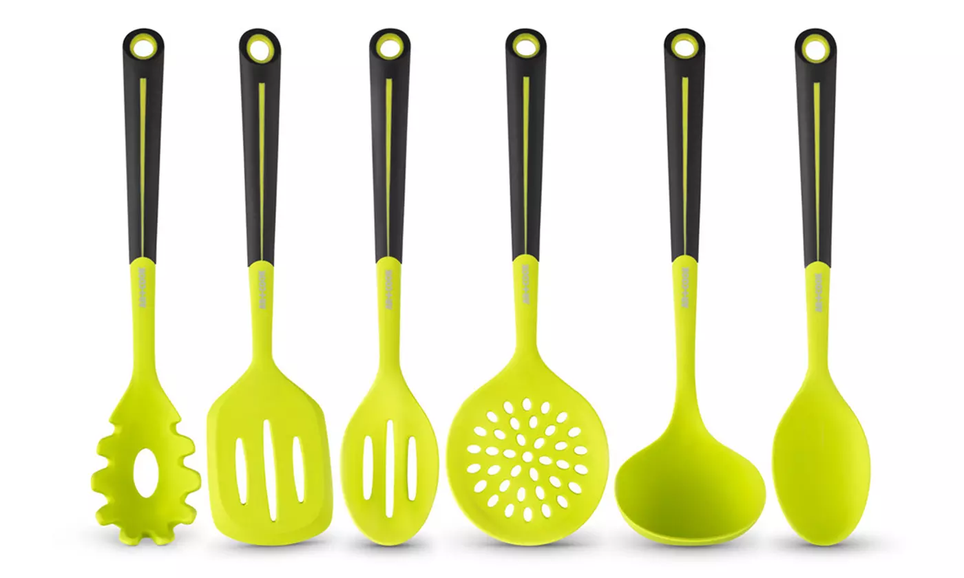 Art and Cook Silicone Utensil Set (6-Piece) - Second Medium